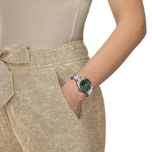 Load image into Gallery viewer, Tissot PR 100 Quartz Green Dial Silver Steel Strap Watch for Women - T150.210.11.091.00