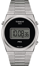 Load image into Gallery viewer, Tissot Digital Quartz Black Dial Silver Steel Strap Watch for Men - T137.463.11.050.00