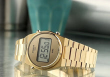 Load image into Gallery viewer, Tissot PRX Digital Quartz Gold Dial Gold Steel Strap Watch for Men - T137.463.33.020.00