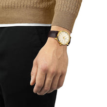 Load image into Gallery viewer, Tissot Classic Dream Ivory Dial Brown Leather Strap Watch for Men - T129.410.36.261.00