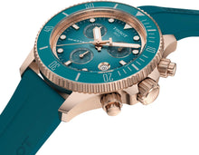 Load image into Gallery viewer, Tissot Seastar 1000 Chronograph Turqouise Dial Turqouise Rubber Strap Watch for Women - T120.217.37.041.00