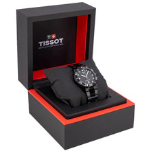 Load image into Gallery viewer, Tissot Seastar 1000 Quartz Black Dial Black Steel Strap Watch for Men - T120.410.33.051.00