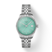 Load image into Gallery viewer, Tissot Ballade Quartz Green Dial Silver Steel Strap Watch for Women - T156.210.11.091.00