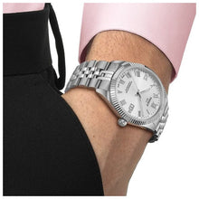 Load image into Gallery viewer, Tissot Ballade Powermatic 80 COSC Silver Dial Silver Steel Strap Watch for Men - T156.408.11.033.00