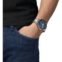 Load image into Gallery viewer, Tissot Seastar 2000 Professional Powermatic 80 Blue Dial Silver Steel Strap Watch for Men - T120.607.11.041.01