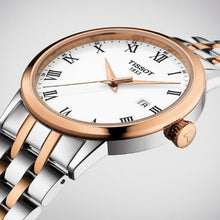 Load image into Gallery viewer, Tissot T Classic Dream Quartz White Dial Two Tone Steel Strap Watch for Men - T129.410.22.013.00