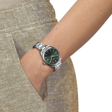 Load image into Gallery viewer, Tissot PR 100 Quartz Green Dial Silver Steel Strap Watch for Women - T150.210.11.091.00
