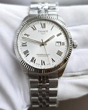 Load image into Gallery viewer, Tissot Ballade Powermatic 80 COSC Silver Dial Silver Steel Strap Watch for Men - T156.408.11.033.00