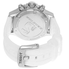 Load image into Gallery viewer, Tissot Seastar 1000 Chronograph Grey Dial White Rubber Strap Watch for Men - T120.217.17.011.00