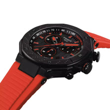 Load image into Gallery viewer, Tissot T Race Chronograph Black Dial Red Rubber Strap Watch for Men - T141.417.37.061.01
