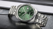 Load image into Gallery viewer, Tissot Ballade Powermatic 80 COSC Green Dial Silver Steel Strap Watch for Men - T156.408.11.093.00