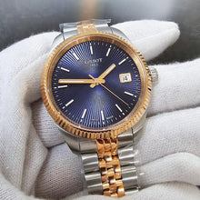 Load image into Gallery viewer, Tissot Ballade Quartz Blue Dial Two Tone Steel Strap Watch for Women - T156.210.22.041.00