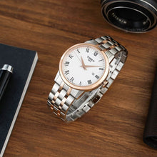 Load image into Gallery viewer, Tissot T Classic Dream Quartz White Dial Two Tone Steel Strap Watch for Men - T129.410.22.013.00