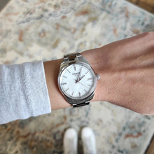 Load image into Gallery viewer, Tissot PR 100 Diamonds Mother of Pearl Dial Silver Steel Strap Watch for Women - T150.210.11.116.00