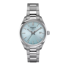 Load image into Gallery viewer, Tissot PR 100 Ice Blue Dial Silver Steel Strap Watch for Women - T150.210.11.351.00