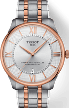 Load image into Gallery viewer, Tissot Tissot Chemin Des Tourelles Powermatic 80 Silver Dial Two Tone Steel Strap Watch for Men - T139.407.22.038.00