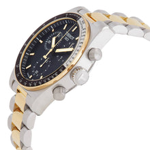 Load image into Gallery viewer, Tissot PR516 Chronograph Black Dial Two Tone Steel Strap Watch for Men - T149.417.22.051.00