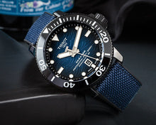 Load image into Gallery viewer, Tissot Seastar 2000 Professional Powermatic 80 Blue Dial Blue Nylon Strap Watch for Men - T120.607.37.041.00