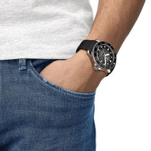 Load image into Gallery viewer, Tissot Seastar 2000 Professional Powermatic 80 Black Dial Black Rubber Strap Watch for Men - T120.607.17.441.00