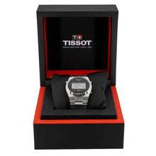 Load image into Gallery viewer, Tissot Digital Quartz Black Dial Silver Steel Strap Watch for Men - T137.463.11.050.00