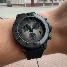 Load image into Gallery viewer, Tissot Seastar 1000 Chronograph Black Dial Black Rubber Strap Watch for Men - T120.217.37.061.00