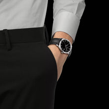Load image into Gallery viewer, Tissot PR 100 Black Dial Black Leather Strap Watch for Men - T150.410.16.051.00