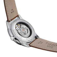 Load image into Gallery viewer, Tissot Chemin des Tourelles Automatic Powermatic 80 Blue Dial Brown Leather Strap Watch for Men - T139.407.16.041.00