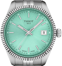 Load image into Gallery viewer, Tissot Ballade Quartz Green Dial Silver Steel Strap Watch for Women - T156.210.11.091.00