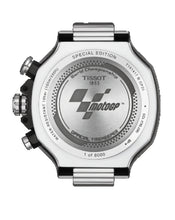 Load image into Gallery viewer, Tissot T Race Moto GP Limited Edition Chronograph Blue Dial Blue Rubber Strap Watch for Men - T141.417.17.047.00