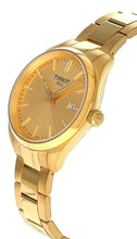 Load image into Gallery viewer, Tissot PR 100 Gold Dial Gold Steel Strap Watch for Women - T150.210.33.021.00