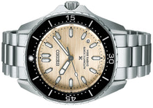 Load image into Gallery viewer, Seiko Prospex Polygonal Divers Automatic Pearl White Dial Silver Steel Strap Watch for Men - SPB481J1