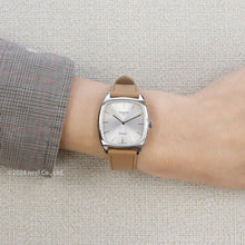 Load image into Gallery viewer, Tissot Stylist Quartz Silver Dial Brown Leather Strap Watch for Women - T159.909.16.031.00
