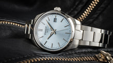 Load image into Gallery viewer, Tissot PR 100 Ice Blue Dial Silver Steel Strap Watch for Women - T150.210.11.351.00