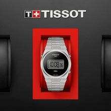 Load image into Gallery viewer, Tissot Digital Quartz Black Dial Silver Steel Strap Watch for Men - T137.463.11.050.00