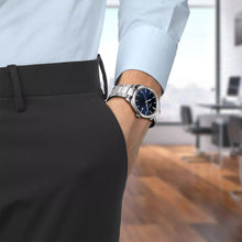 Load image into Gallery viewer, Tissot PR 100 Blue Dial Silver Steel Strap Watch for Men - T150.410.11.041.00
