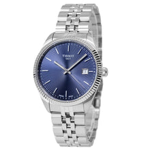Load image into Gallery viewer, Tissot Ballade Quartz Blue Dial Silver Steel Strap Watch for Men - T156.410.11.041.00