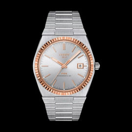 Tissot PRX Powermatic 80 18K Silver Dial Silver Steel Strap Watch for Men - T931.407.41.031.00