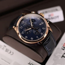 Load image into Gallery viewer, Tissot T-Sport Chrono XL Blue Dial Blue Leather Strap Watch for Men - T116.617.36.042.00