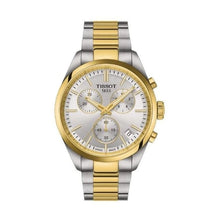 Load image into Gallery viewer, Tissot PR 100 Chronograph Silver Dial Two Tone Steel Strap Watch for Men - T150.417.22.031.00