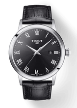 Load image into Gallery viewer, Tissot T Classic Dream Quartz Black Dial Black Leather Strap Watch for Men - T129.410.16.053.00