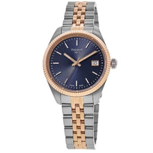 Load image into Gallery viewer, Tissot Ballade Quartz Blue Dial Two Tone Steel Strap Watch for Women - T156.210.22.041.00