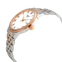 Load image into Gallery viewer, Tissot T Classic Dream Quartz White Dial Two Tone Steel Strap Watch for Men - T129.410.22.013.00