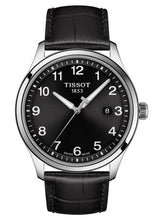 Load image into Gallery viewer, Tissot T-Sport Gent XL Black Dial Black Leather Strap Watch for Men - T116.410.16.057.00