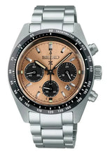 Load image into Gallery viewer, Seiko Solar Prospex Diver Speedtimer Chronograph Limited Edition Brown Dial Silver Steel Strap Watch for Men - SSC951