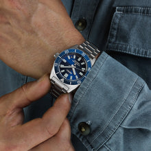 Load image into Gallery viewer, Seiko Prospex 1965 Heritage Diver’s Automatic Blue Dial Silver Steel Strap Watch for Men - SPB451J1