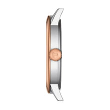 Load image into Gallery viewer, Tissot T Classic Dream Quartz White Dial Two Tone Steel Strap Watch for Men - T129.410.22.013.00