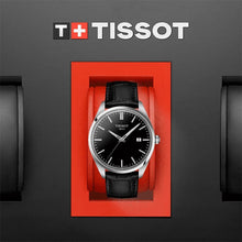 Load image into Gallery viewer, Tissot PR 100 Black Dial Black Leather Strap Watch for Men - T150.410.16.051.00