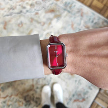 Load image into Gallery viewer, Tissot SRV Red Dial Red Leather Strap Watch for Women - T160.110.16.423.00
