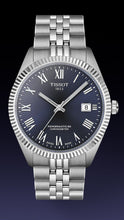 Load image into Gallery viewer, Tissot Ballade Powermatic 80 COSC Blue Dial Silver Steel Strap Watch for Men - T156.408.11.043.00