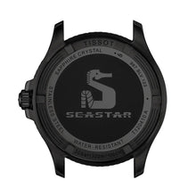 Load image into Gallery viewer, Tissot Tissot Seastar 1000 Quartz Green Dial Black Steel Strap Watch for Men - T120.410.33.091.00